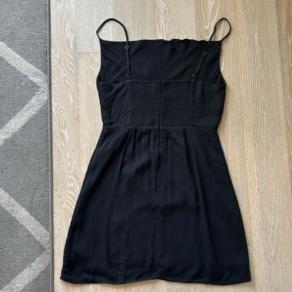 Sunday Best Aritzia Spencer Dress Cowl-Neck Mini Dress Black SzM - Picture 4 of 13
